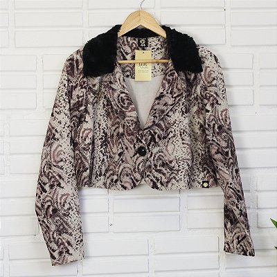 Casaqueto animal print G