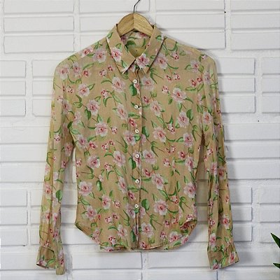 Camisa estampa floral PP