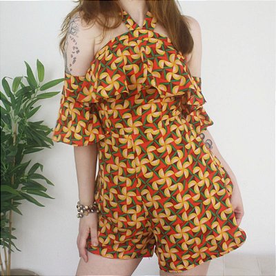 Macaquinho estampado P