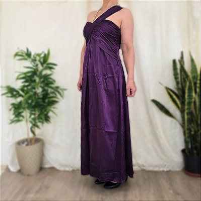 Vestido roxo festa G