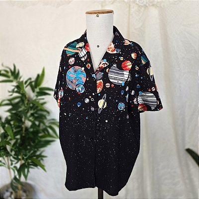 Camisa preta planetasn GG