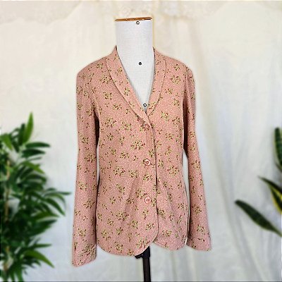 Blazer vintage rosa liberty M
