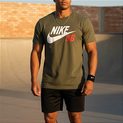 Camiseta Nike verde G