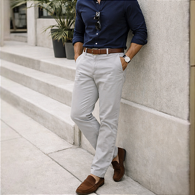 Calça sarja Individual 42