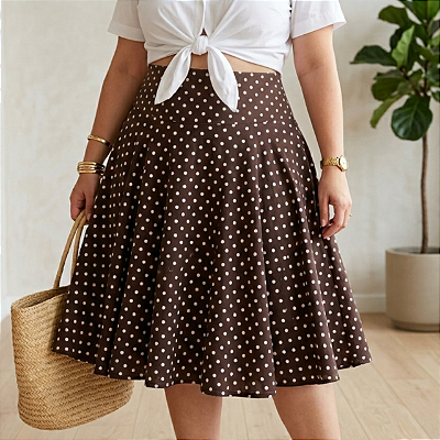 Saia godê poá 42/44