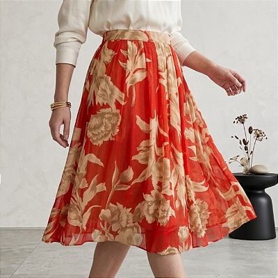 Saia vintage plissada PP/34