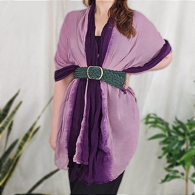 Pashmina viscose violeta