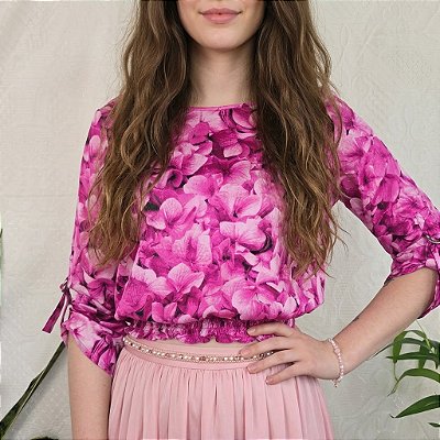 Blusa cetim Michael Kors PP/P