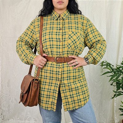 Camisa vintage liocel GG