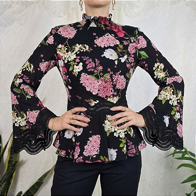 Blusa flare Ave Rara 38/P