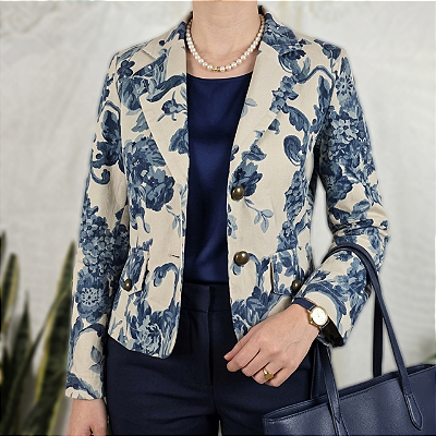 Blazer floral Amissima M