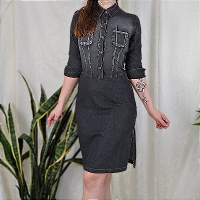 Vestido jeans y2k P