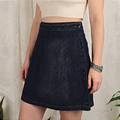 Saia jeans y2k Ellus P