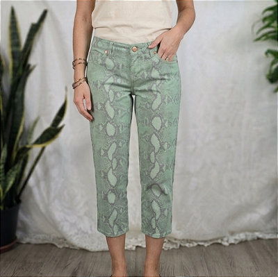 Calça cropped M Le Lis blanc