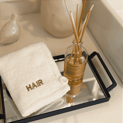 Touca Atoalhada para Cabelo