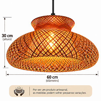 Luminárias Kuripako - Designer Sergio Matos - Pendente