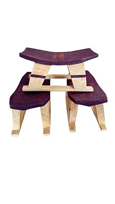 Banco Étnico Tukano Madeira - M