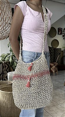 Bolsa Transversal Indígena Unissex Buriti Warao