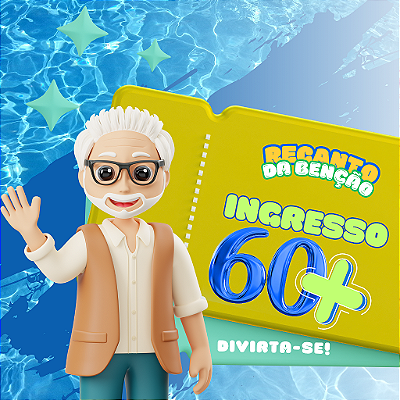 INGRESSO (IDOSO 60+) - Val. para 28 ou 29/03/26