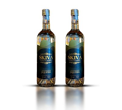 2 Cachaças Skiva Jequitibá - 750ml