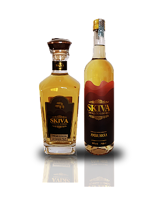 Cachaça Skiva Amburana + Carvalho - 750ml cada
