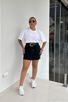 T-Shirt Básica Gola Redonda 3986