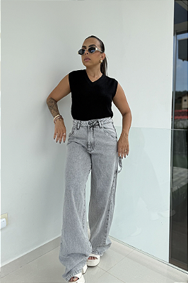 Regata em Modal Decote V 3168