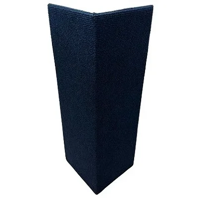 (Kit 2un) - AZUL - Arranhador De Canto Para Gatos Protetor Canto Sofá Cama Box
