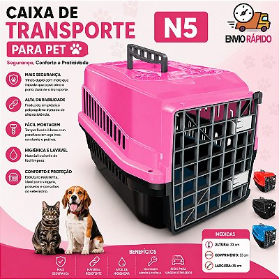 Caixa de Transporte N5 Colorida