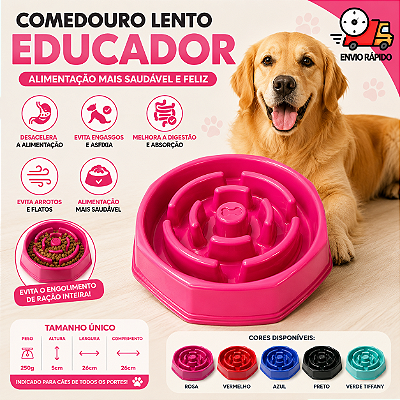 Comedouro Lento Grande