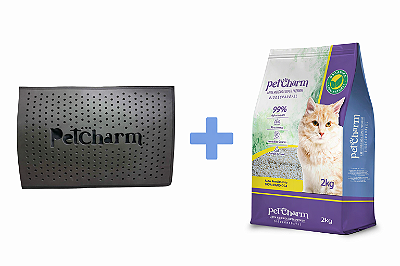KIT Areia Pet Charm + Coletor de Areia