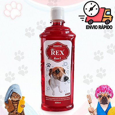 Shampoo  6 em 1 Cães 500ml