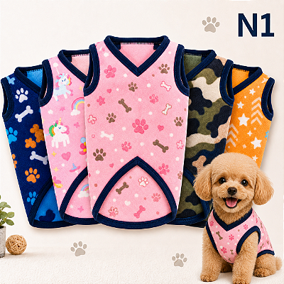 Roupinha Roupa Para Cachorro Agasalho Macho e Fêmea N1