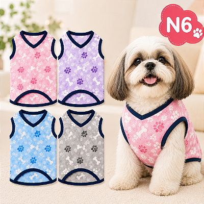Roupinha Roupa Para Cachorro Agasalho Macho e Fêmea N6