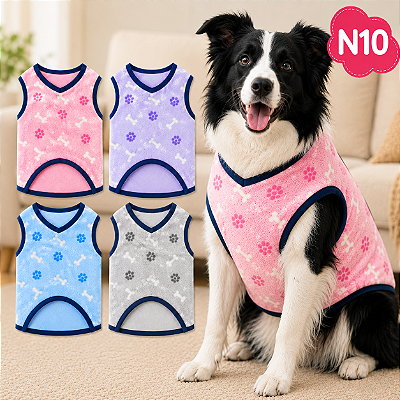 Roupinha Roupa Para Cachorro Agasalho Macho e Fêmea N10