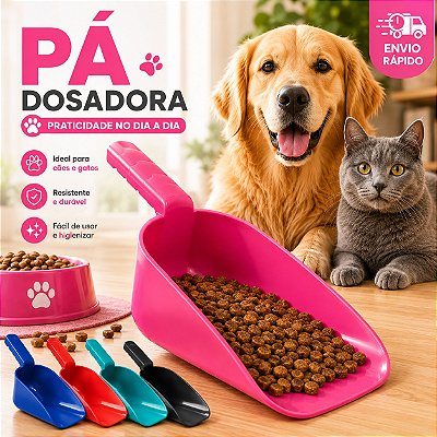 Pá Dosadora Dosar Ração Para Cães