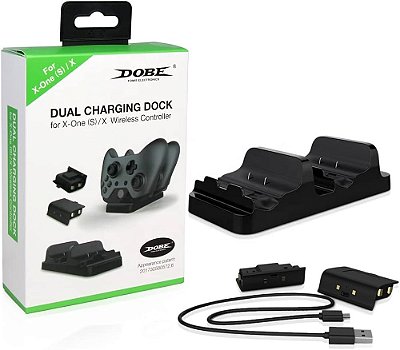 CHARGING DOCK PRETO (COM DISPLAY)