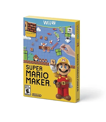 SUPER MÁRIO MAKER - SEMI NOVO - WII U