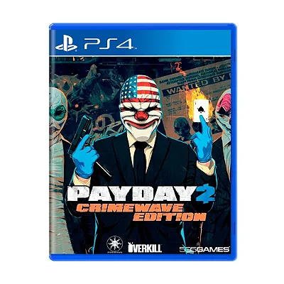 PAYDAY 2 - CRIMEWAVE EDITION - PS4 - SEMI NOVO