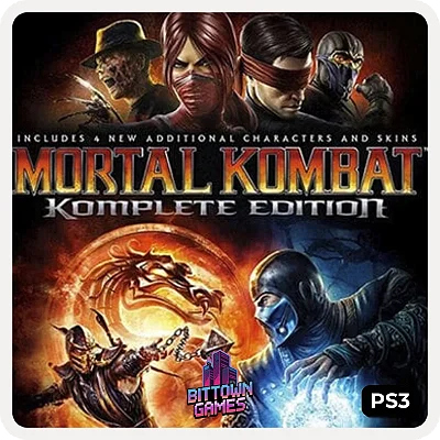 MORTAL KOMBAT - SEMI NOVO - PS3