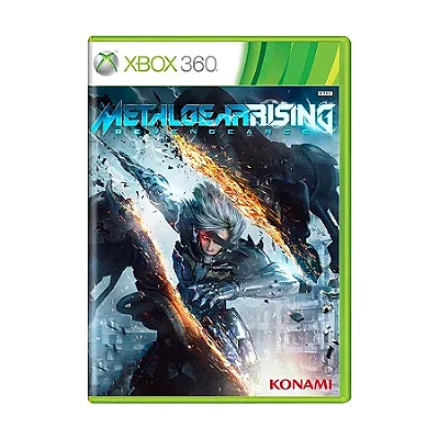 METALGEAR RISING REVENGEANCE- SEMI NOVO - XBOX 360