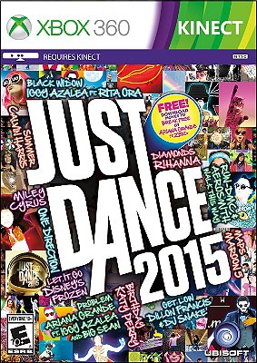 JUST DANCE 2015 - SEMI NOVO - XBOX 360