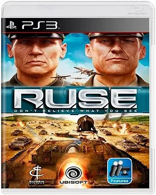 RUSE THE ART OF DECEPTION   - SEMI NOVO - PS3
