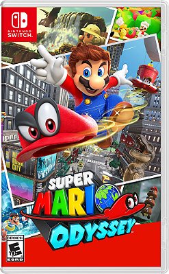 SUPER MARIO ODYSSEY - NINTENDO SWITCH - SEMI NOVO