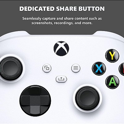 CONTROLE DE XBOX SÉRIE S ROBOT WHITE