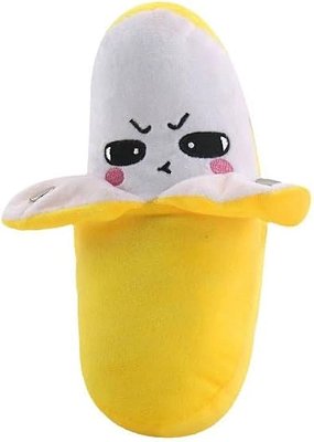 BRINQUEDO INTERATIVO MÚSICA POR INDUÇÃO FRUTAS DE PELÚCIA (BANANA)