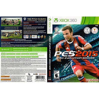 PES 2015 - XBOX 360 - SEMI NOVO