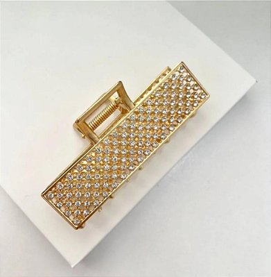 Presilha Retangular com Strass