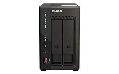 Qnap TS-253E - Servidor NAS Doméstico 2 Bay p/ HDD SATA