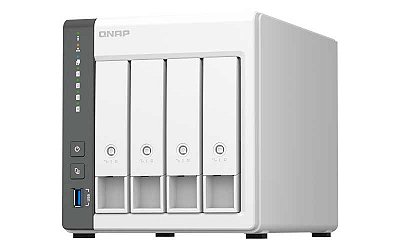 Qnap TS-433 - Servidor NAS 4 Baias p/ HDD SATA